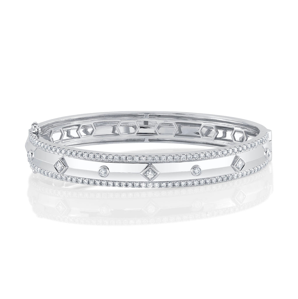 1.43CT DIAMOND BANGLE