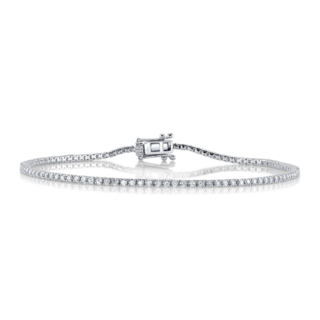 1.24CT DIAMOND TENNIS BRACELET
