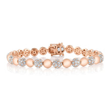 4.15CT DIAMOND CIRCLE BRACELET