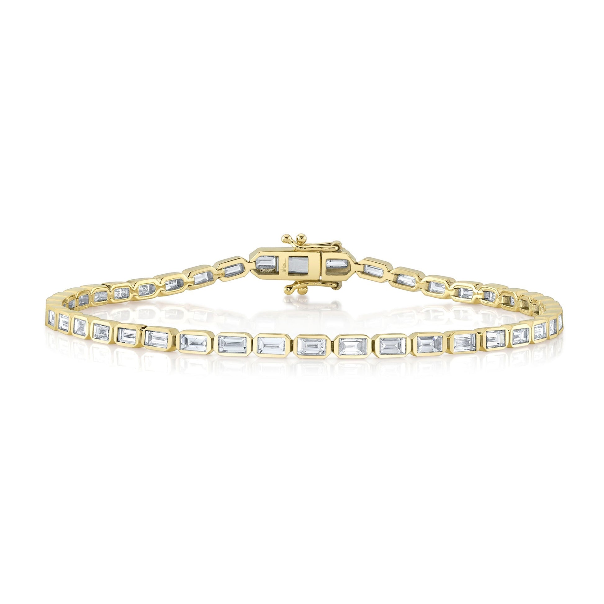 2-20ct-diamond-baguette-bezel-tennis-bracelet SC22009085