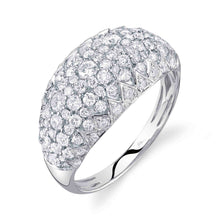 1.22CT DIAMOND PAVE RING