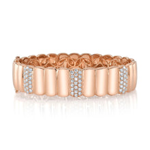 1.45CT DIAMOND RIBBED BANGLE