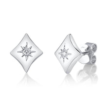 Shy Creation 0.07Ct Diamond Stud Earring SC22009410