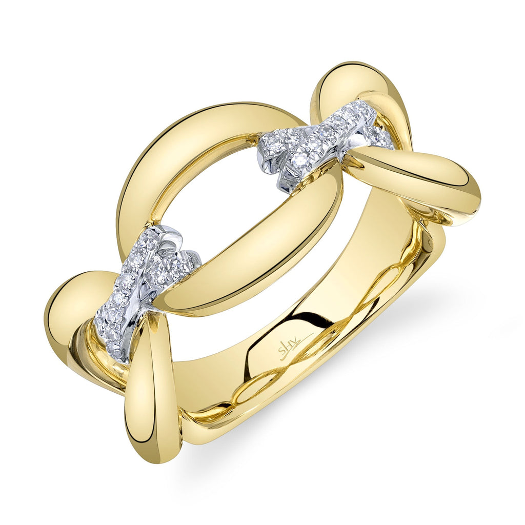 Shy Creation 0.07Ct Diamond Oval Ring SC22010032RD