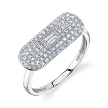 0.41CT DIAMOND BAGUETTE RING