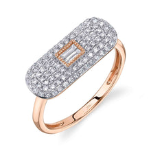 0.41CT DIAMOND BAGUETTE RING