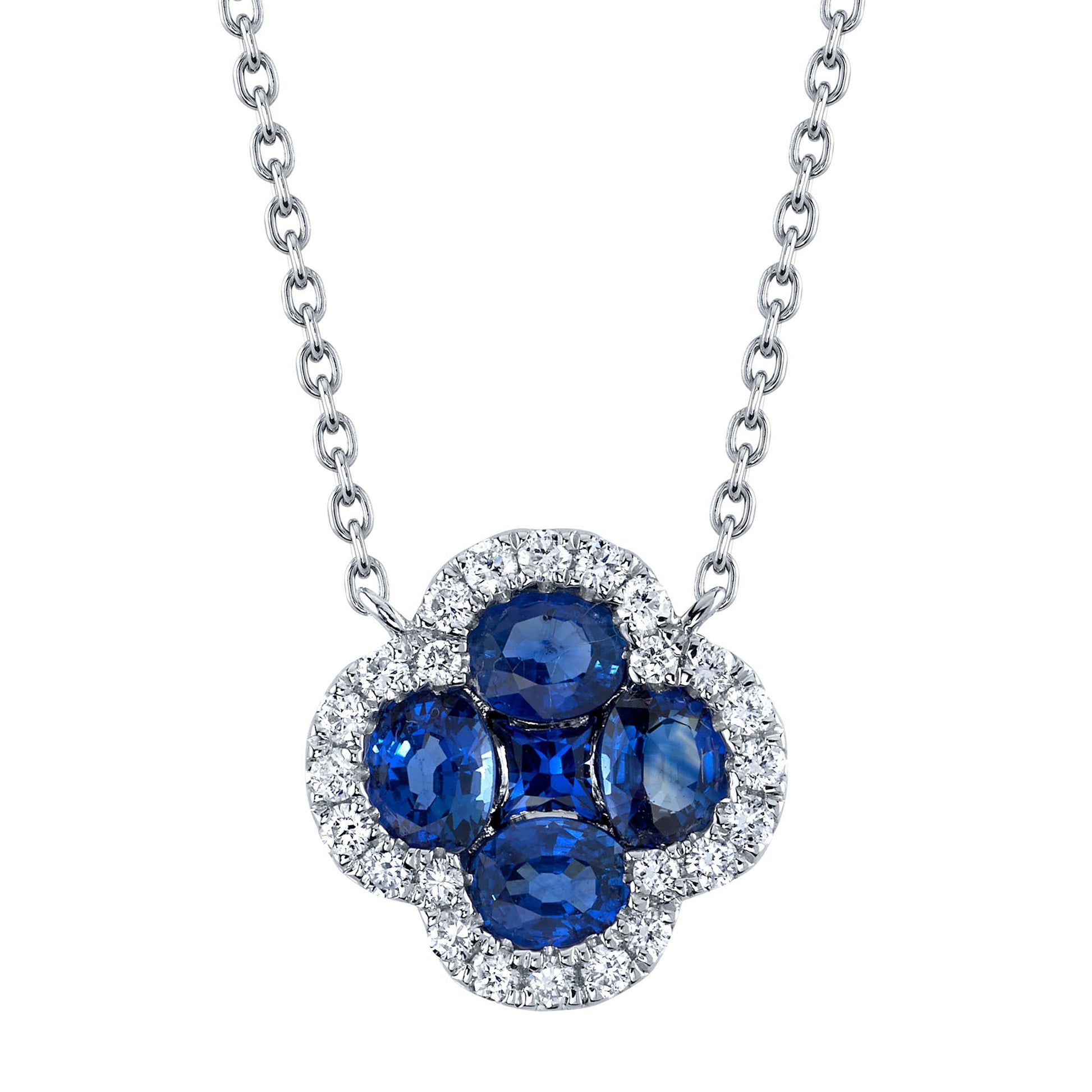 shy-creation-0-16ct-diamond-1-14ct-blue-sapphire-clover-necklace-sc41002220