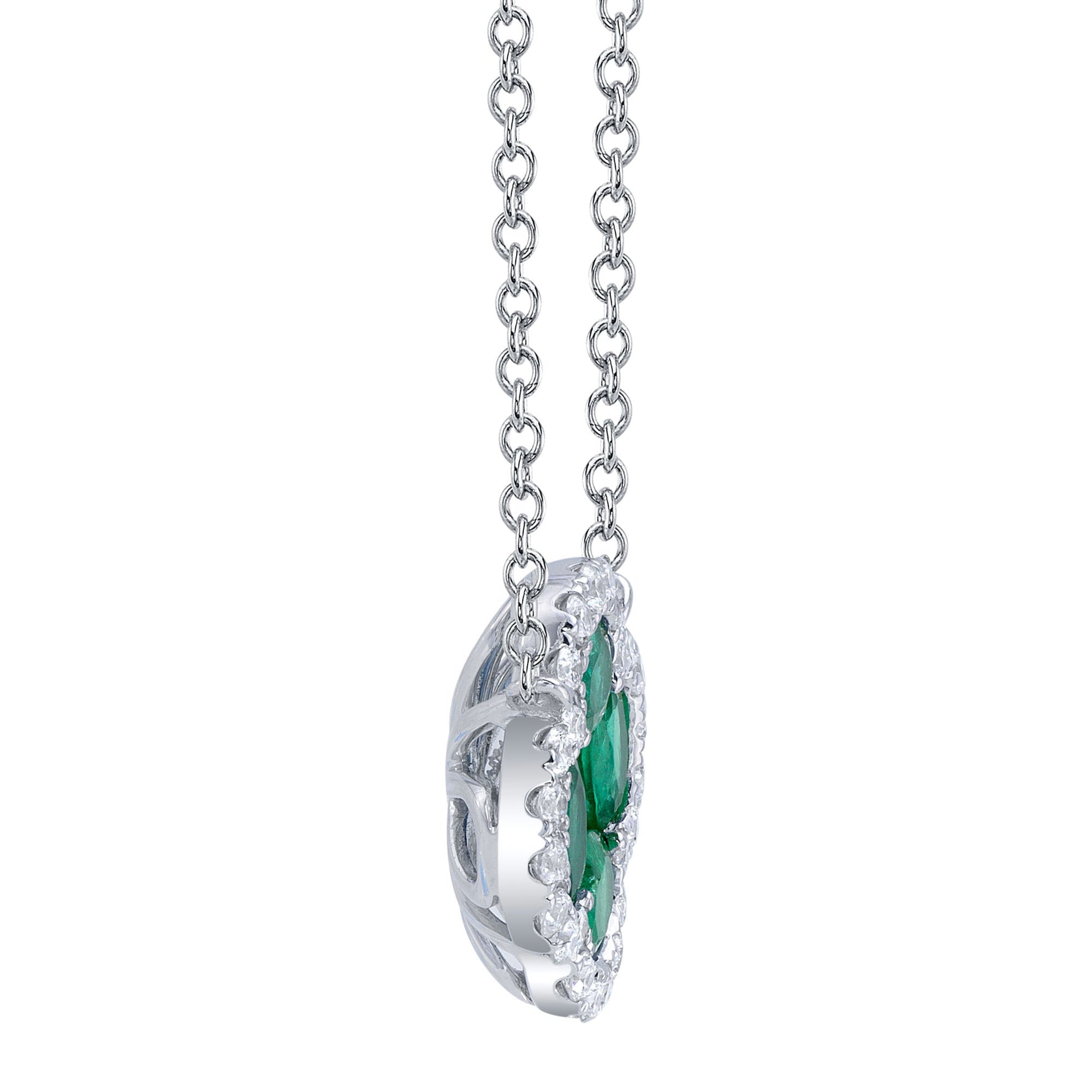 shy-creation-0-16ct-diamond-0-65ct-emerald-clover-necklace-sc41002238