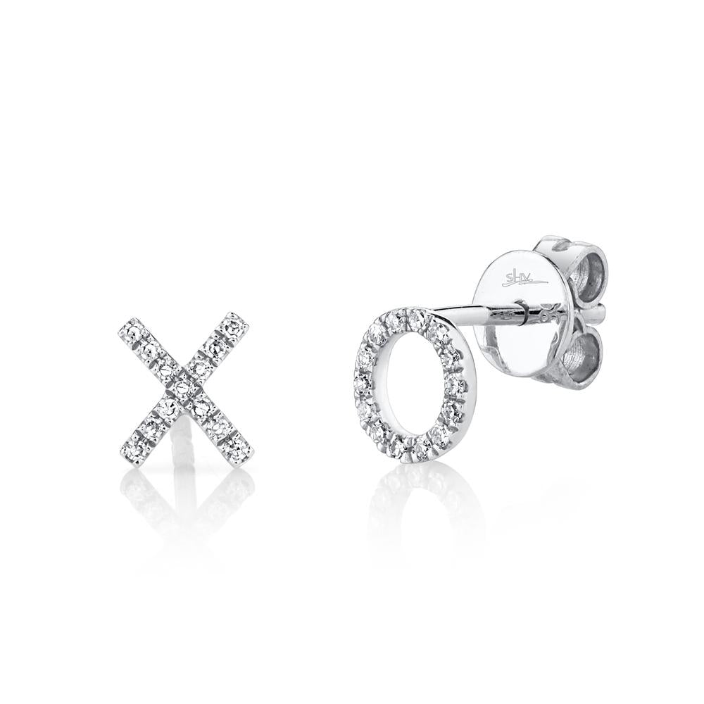 xo-diamond-stud-earring