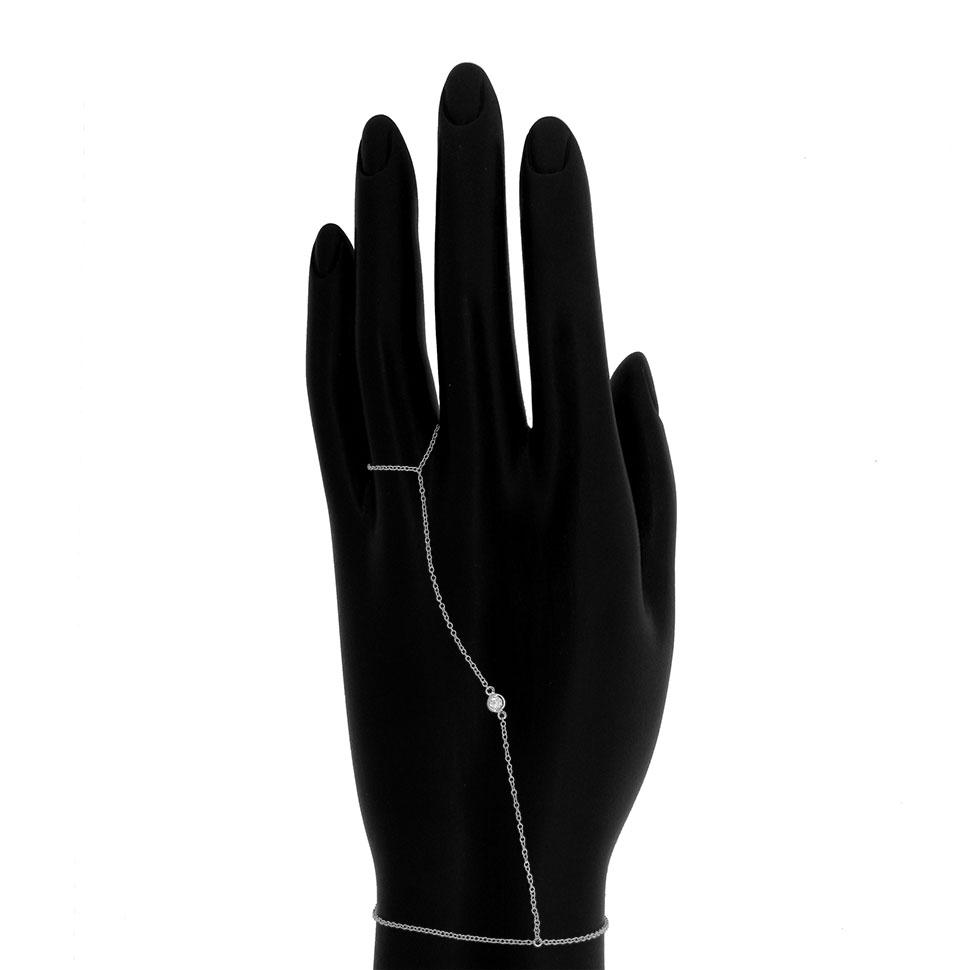 Shy Creation 0.06Ct Diamond Finger Bracelet SC55001522