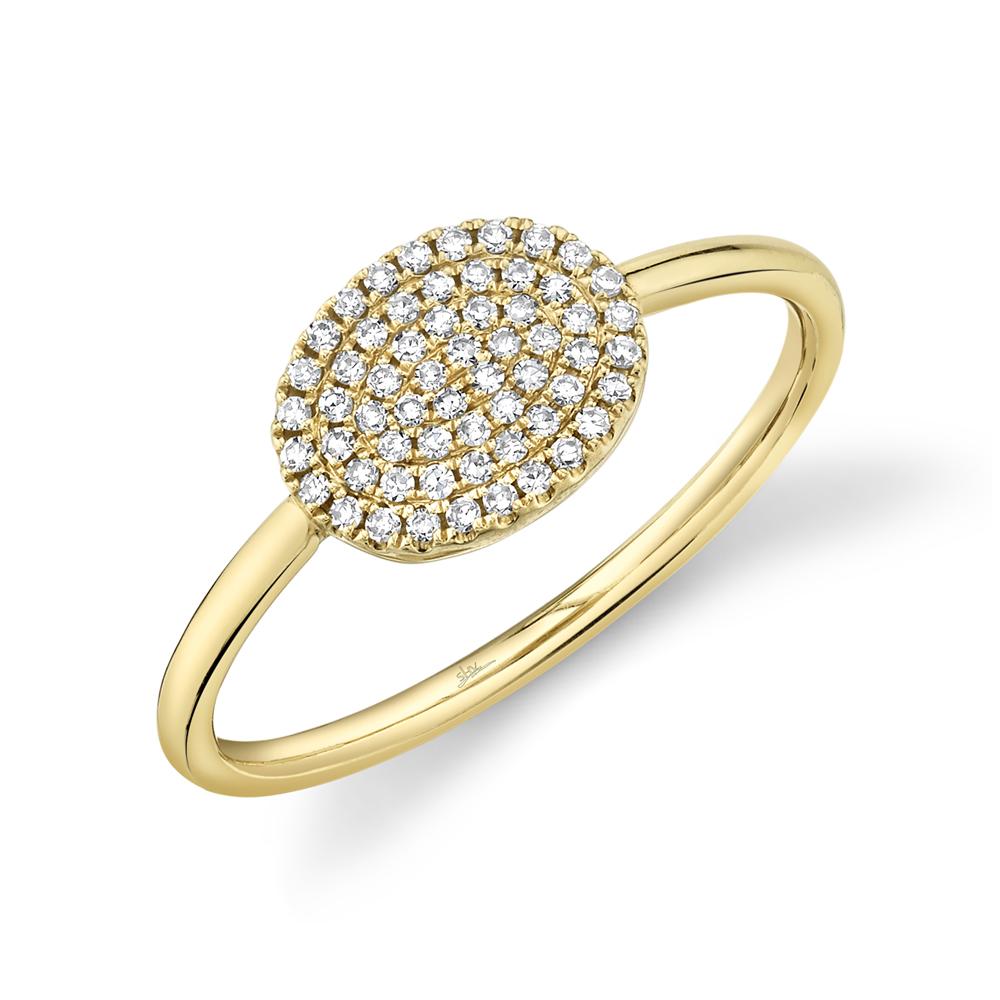 Shy Creation 0.17Ct Diamond Pave Ring SC55001948