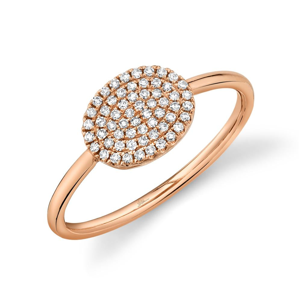 Shy Creation 0.17Ct Diamond Pave Ring SC55001949