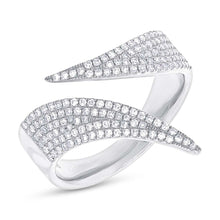 0.42CT DIAMOND PAVE RING