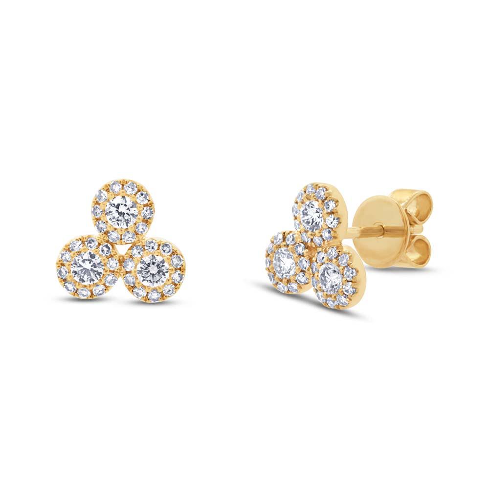 0.46CT DIAMOND EARRING