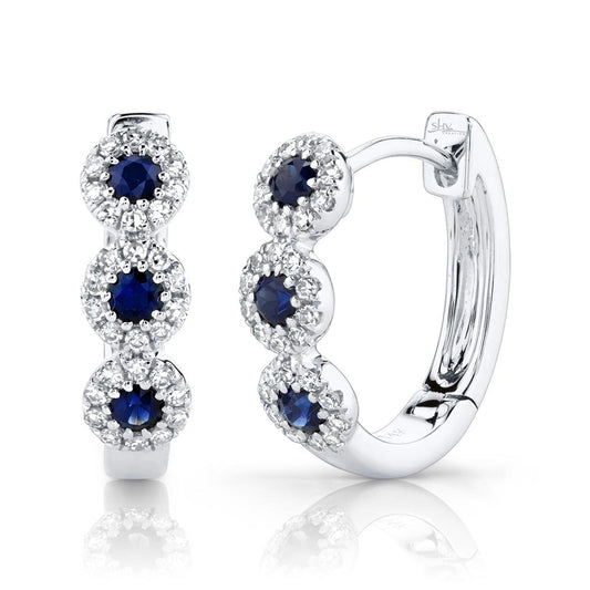 shy-creation-0-15ct-diamond-0-30ct-blue-sapphire-huggie-earring-sc55002530
