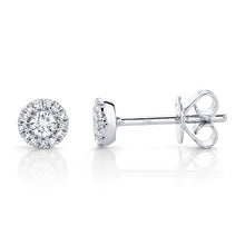 Shy Creation 0.24Ct Diamond Stud Earring SC55002599