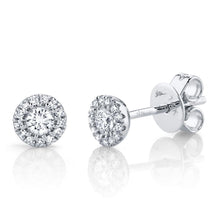 Shy Creation 0.24Ct Diamond Stud Earring SC55002599
