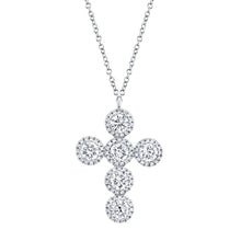 1.42CT DIAMOND CROSS NECKLACE