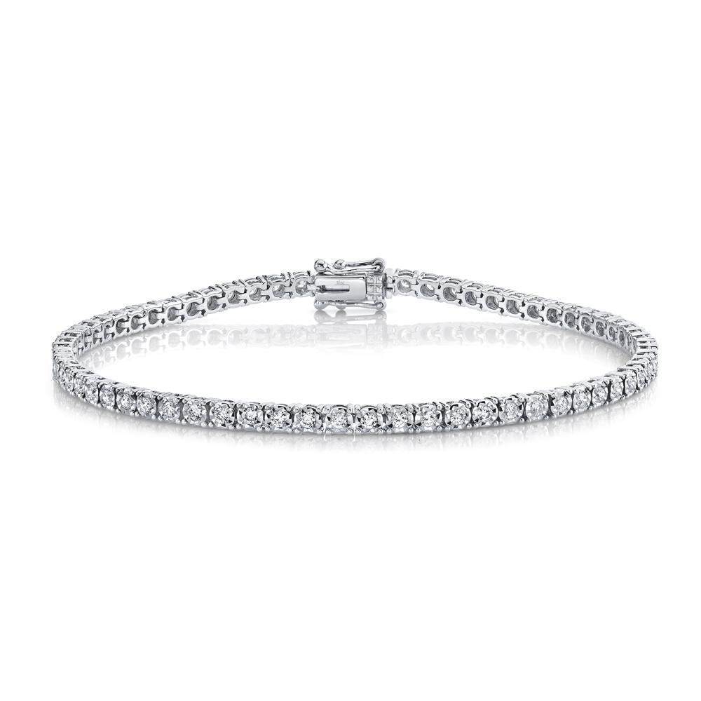 1.00CT DIAMOND TENNIS BRACELET SC55002949