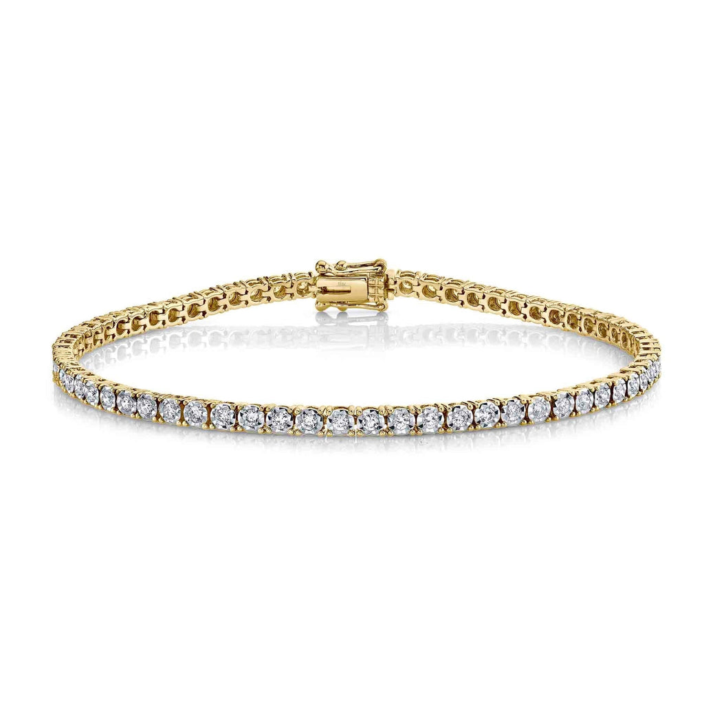 1.00CT DIAMOND TENNIS BRACELET SC55002950