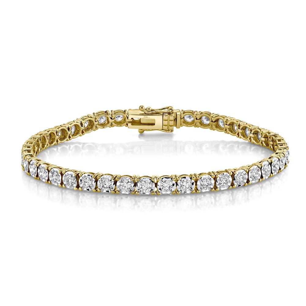 4.50CT DIAMOND TENNIS BRACELET