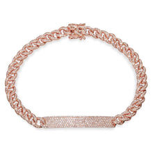 1.49CT DIAMOND PAVE LINK BRACELET