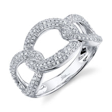 0.55CT DIAMOND LINK RING