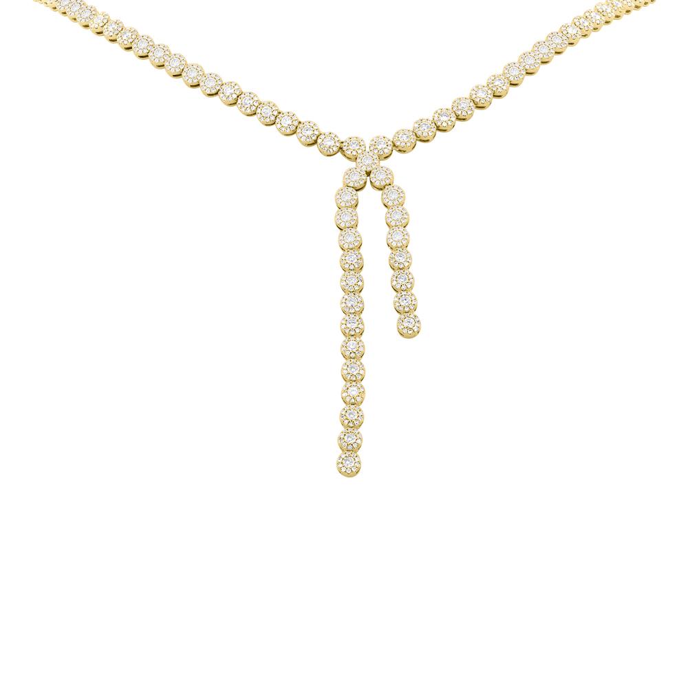 4.67CT DIAMOND LARIAT NECKLACE