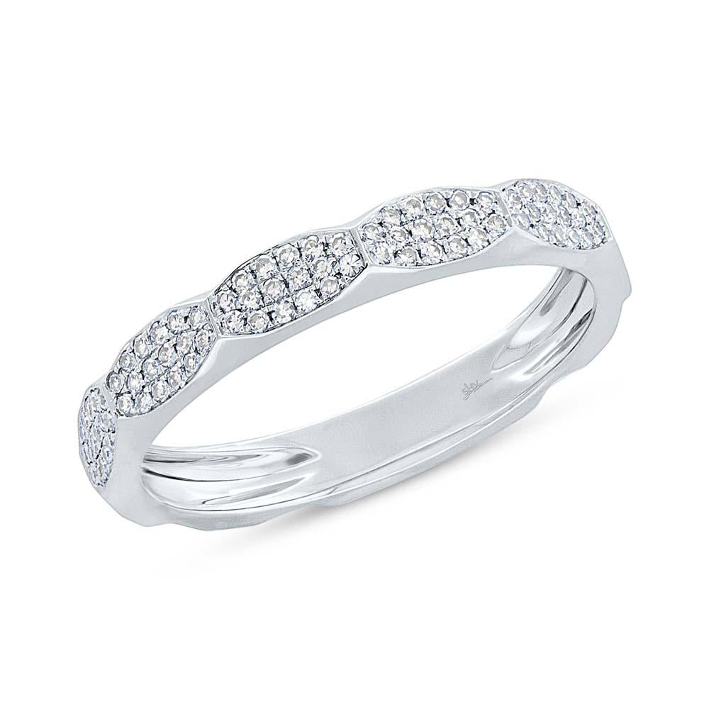 Shy Creation 0.17Ct Diamond Pave Ring SC55004478