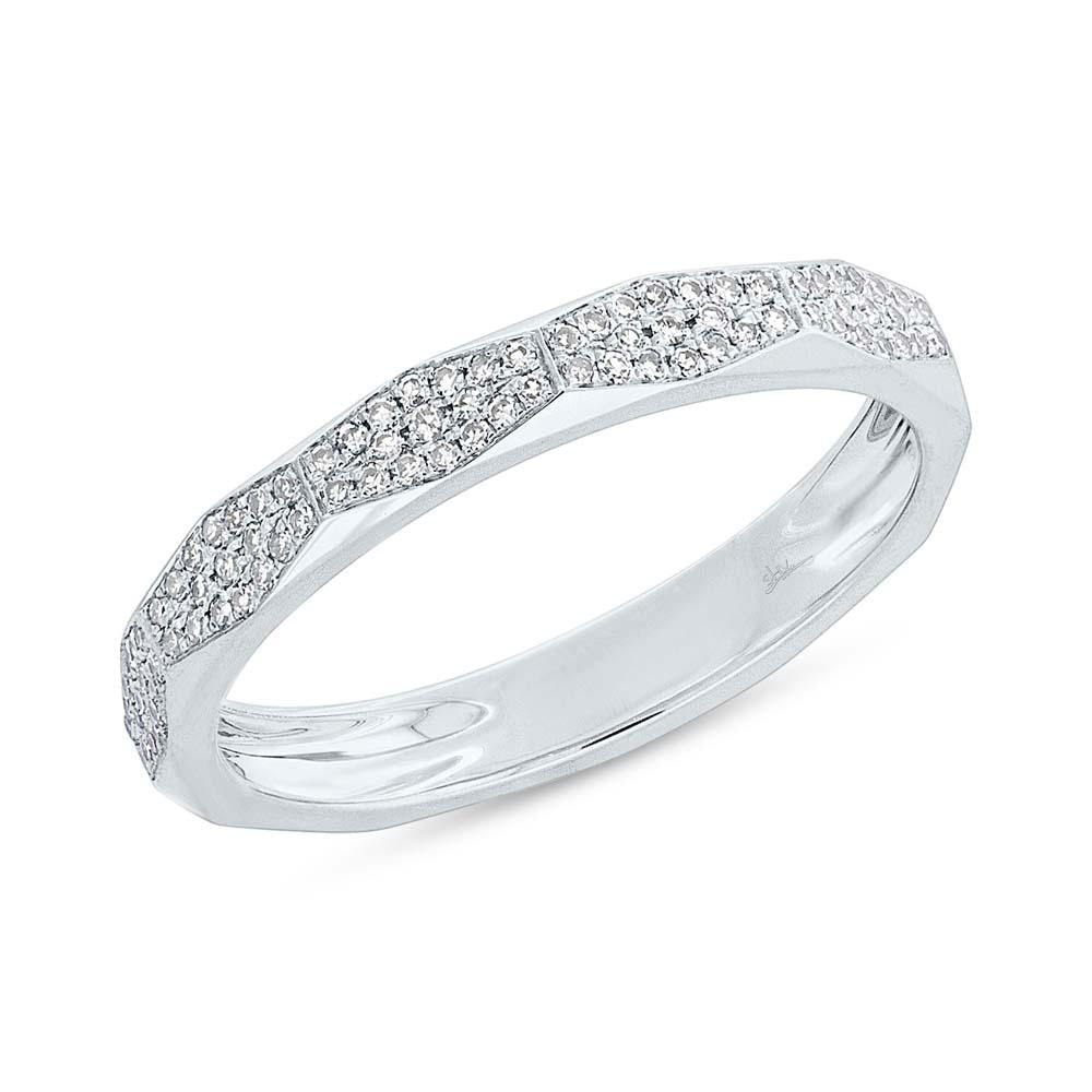 Shy Creation 0.17Ct Diamond Pave Ring SC55004484