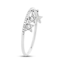 Shy Creation 0.19Ct Diamond Star Ring SC55004950