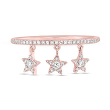 Shy Creation 0.19Ct Diamond Star Ring SC55004952