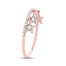 Shy Creation 0.19Ct Diamond Star Ring SC55004952