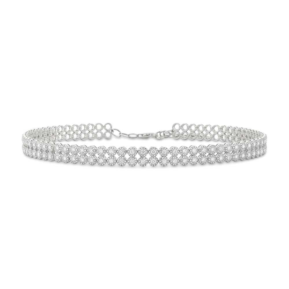 4.65CT DIAMOND CHOKER NECKLACE