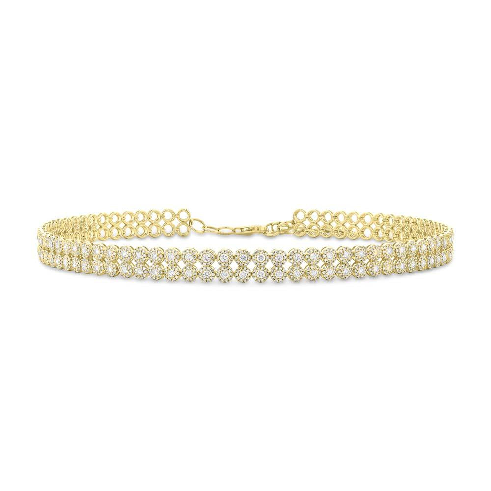 4.65CT DIAMOND CHOKER NECKLACE