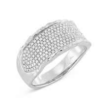 0.45CT DIAMOND PAVE RING