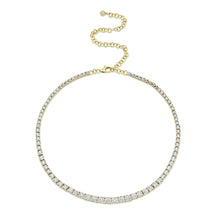 4.39CT DIAMOND TENNIS NECKLACE