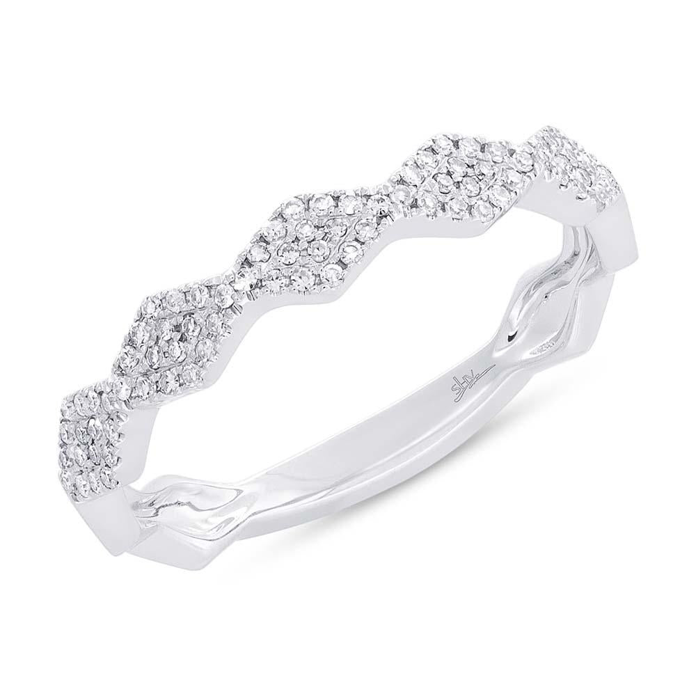 Shy Creation 0.17Ct Diamond Pave Ring SC55005334V3