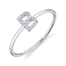 Shy Creation 0.06Ct Diamond Ring - Initial B SC55005347-B