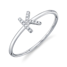 Shy Creation 0.05Ct Diamond Ring - Initial K SC55005347-K