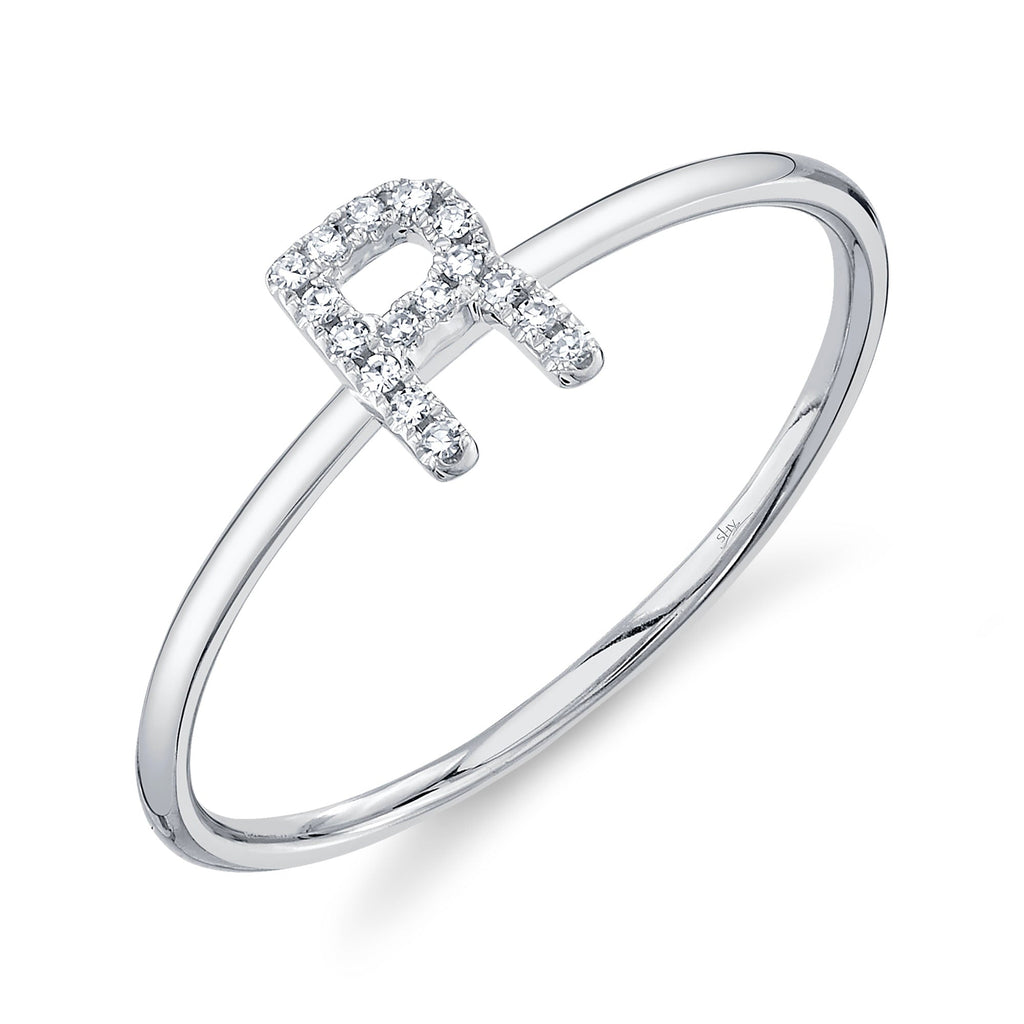 Shy Creation 0.05Ct Diamond Ring - Initial R SC55005347-R