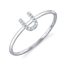 Shy Creation 0.04Ct Diamond Ring - Initial U SC55005347-U