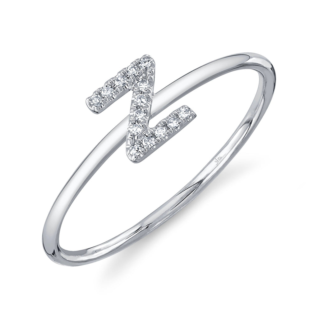 Shy Creation 0.05Ct Diamond Ring - Initial Z SC55005347-Z