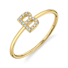 Shy Creation 0.06Ct Diamond Ring - Initial B SC55005348-B