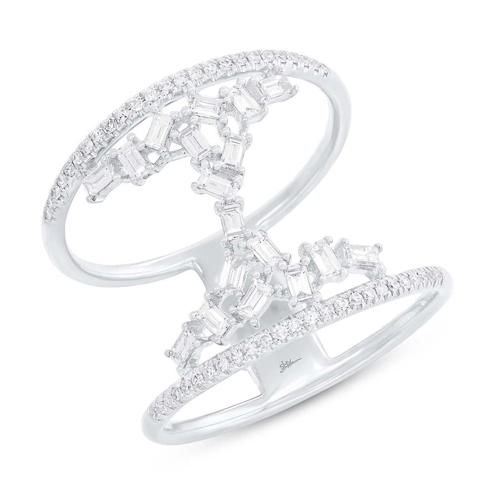 0.55CT DIAMOND BAGUETTE RING