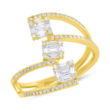 0.55CT DIAMOND BAGUETTE RING