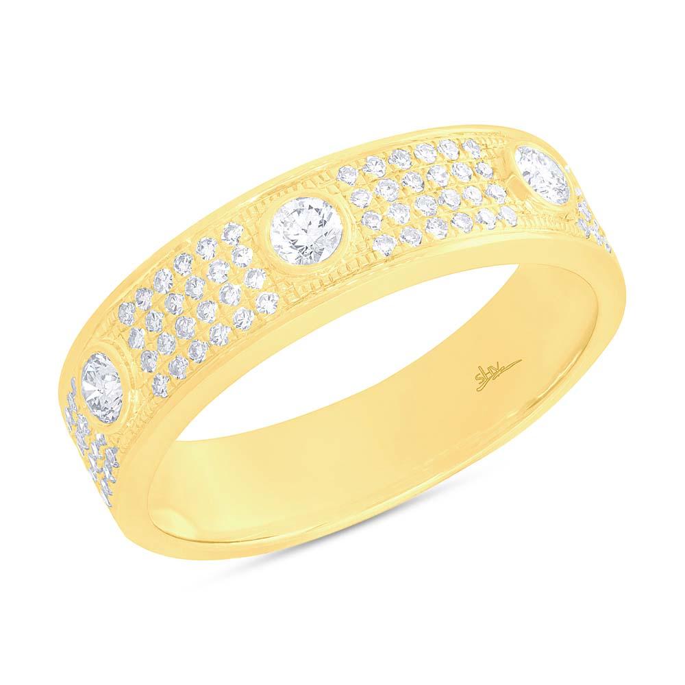 0.49CT DIAMOND BEZEL RING