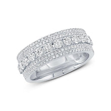 1.18CT DIAMOND PAVE RING