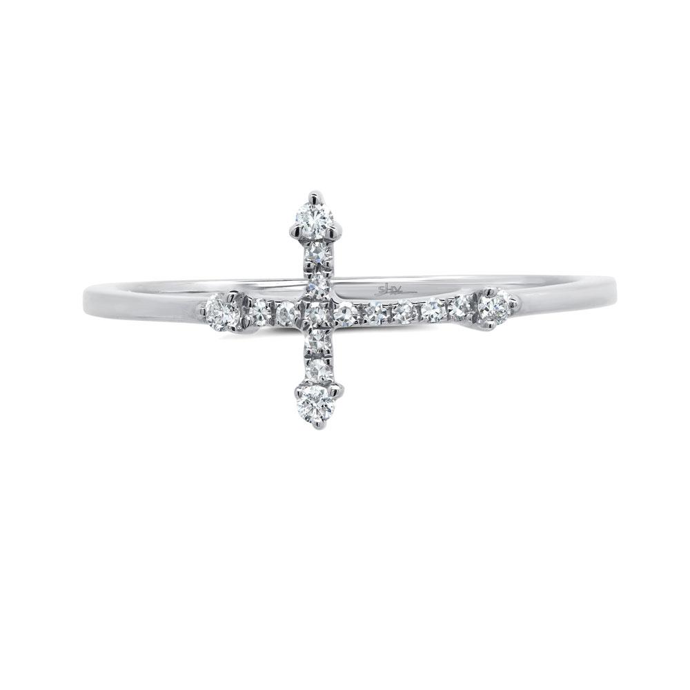 shy-creation-0-09ct-diamond-cross-ring-sc55008654