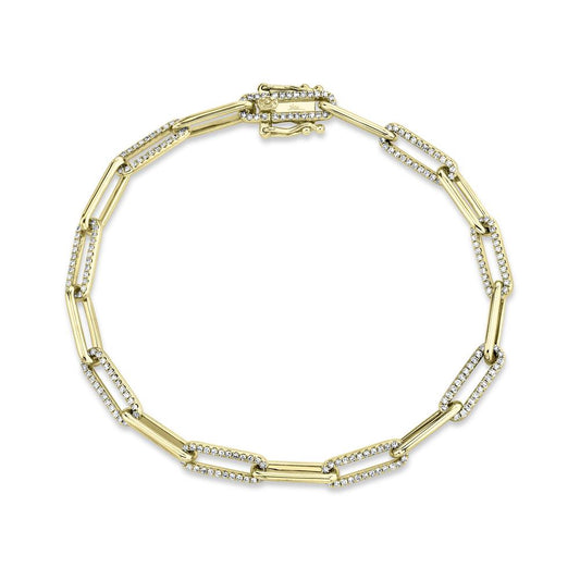 0-74ct-diamond-paper-clip-link-bracelet